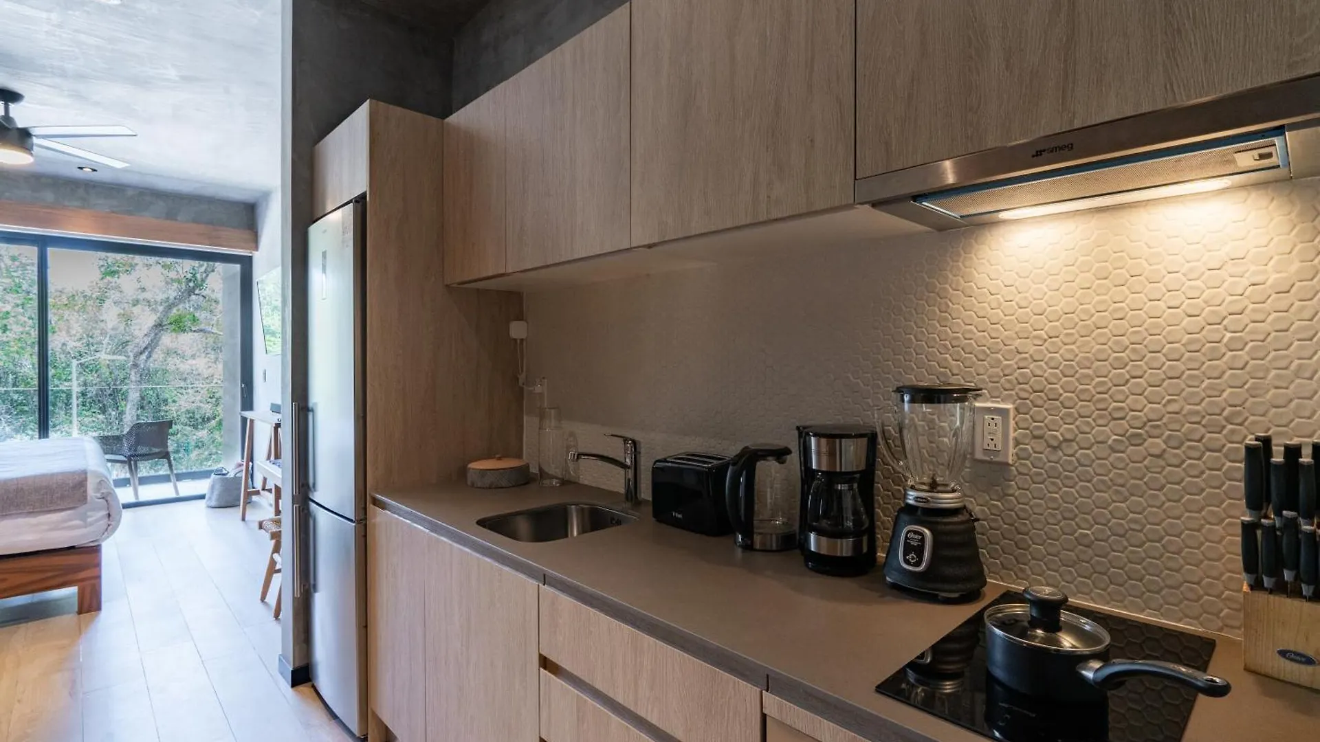 Luxury Studio With Balcony And Rooftop Pool In Tulum Best Location 0*,  멕시코